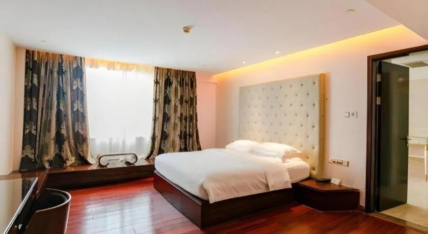 Bed in Fuzhou Fliport Garden Hotel