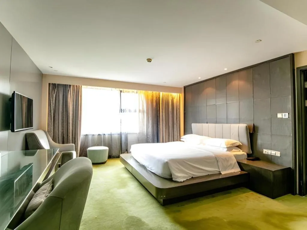 Bed in Fuzhou Fliport Garden Hotel