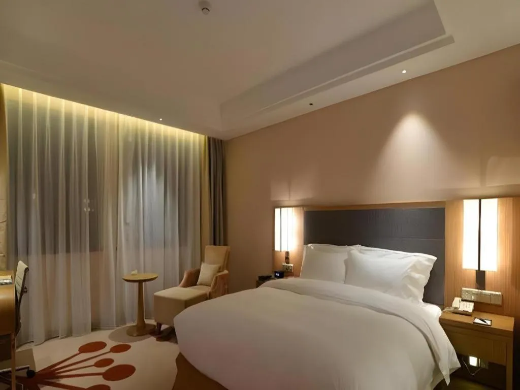 Bed in Fuzhou Fliport Garden Hotel