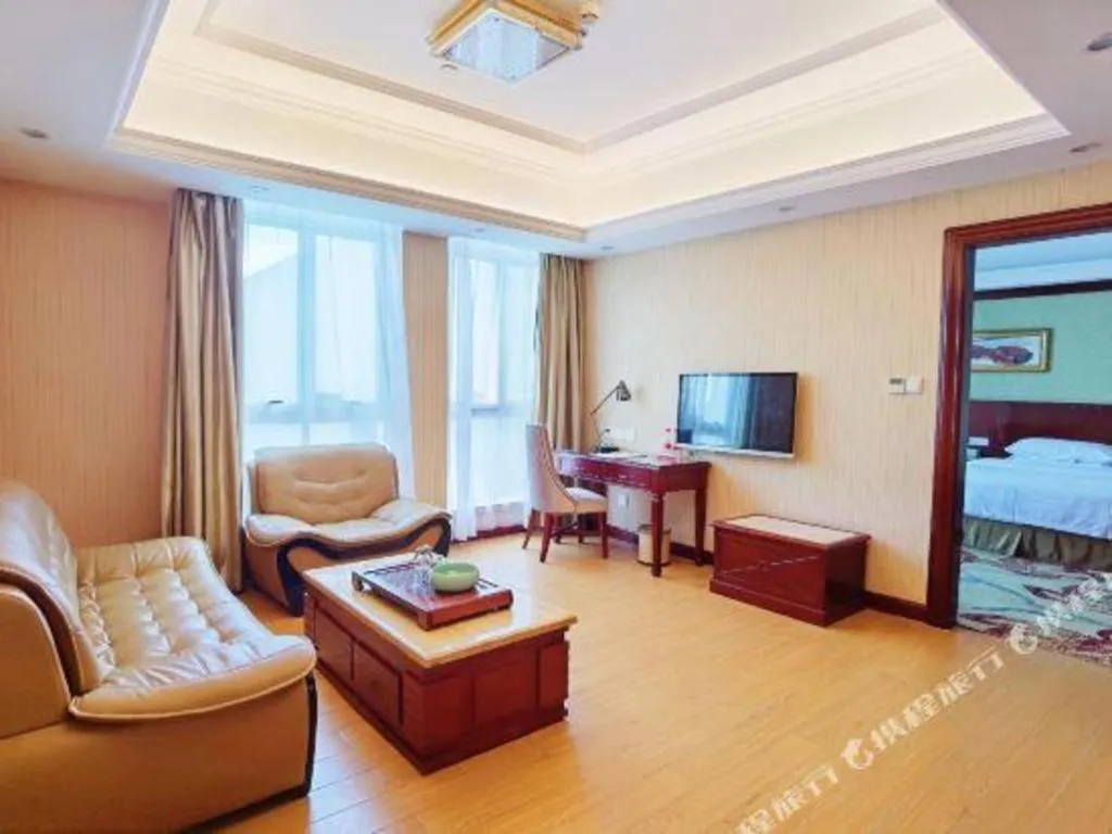 Bed in Vienna International Hotel Guangzhou Tianhe Olympic Stadium Dongpu
