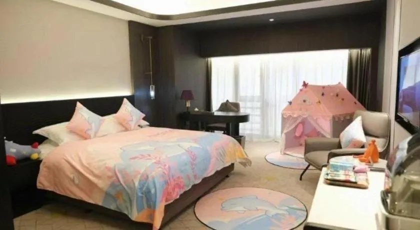 Bed in Changsha Jasmine International Hotel