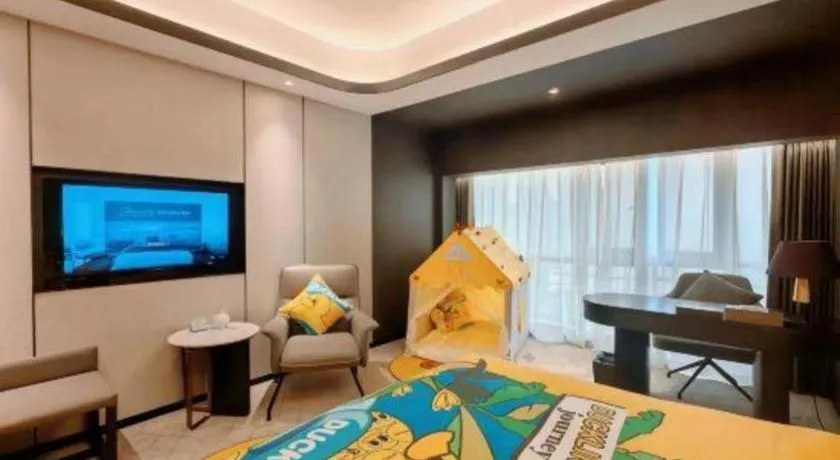 Bed in Changsha Jasmine International Hotel