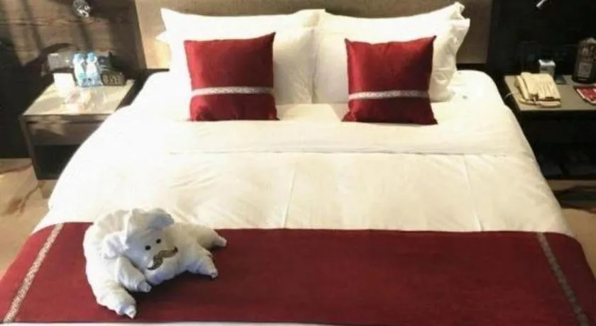 Bed in Changsha Jasmine International Hotel