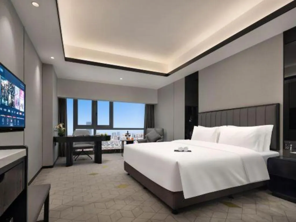 Bed in Changsha Jasmine International Hotel