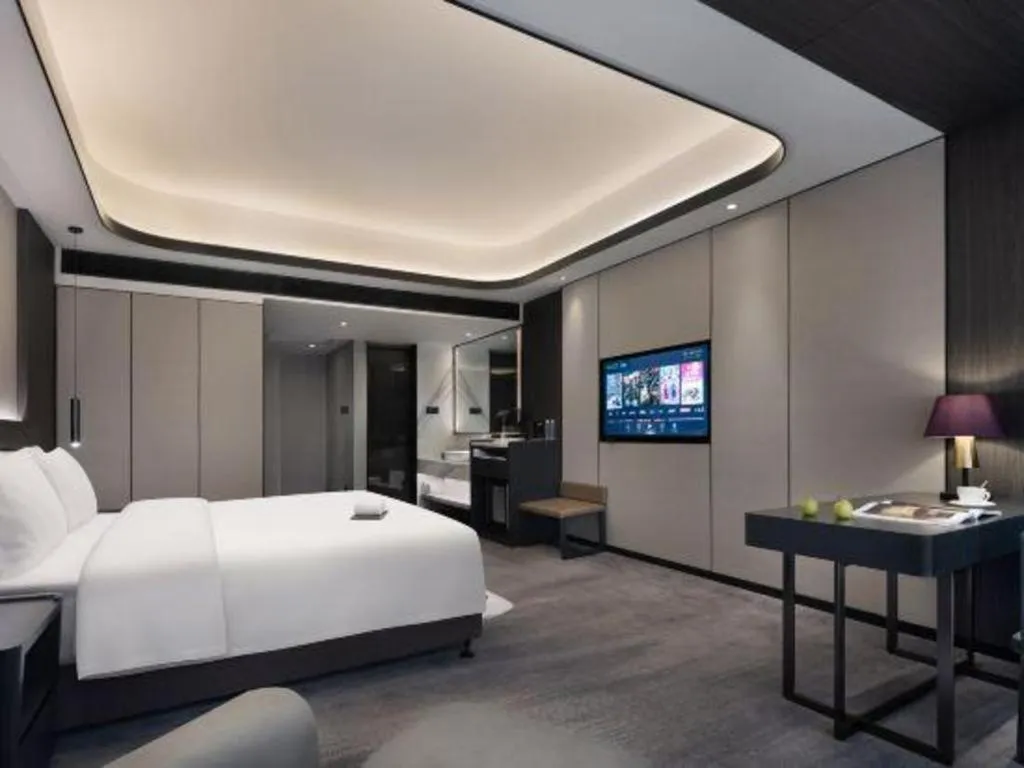 Bed in Changsha Jasmine International Hotel