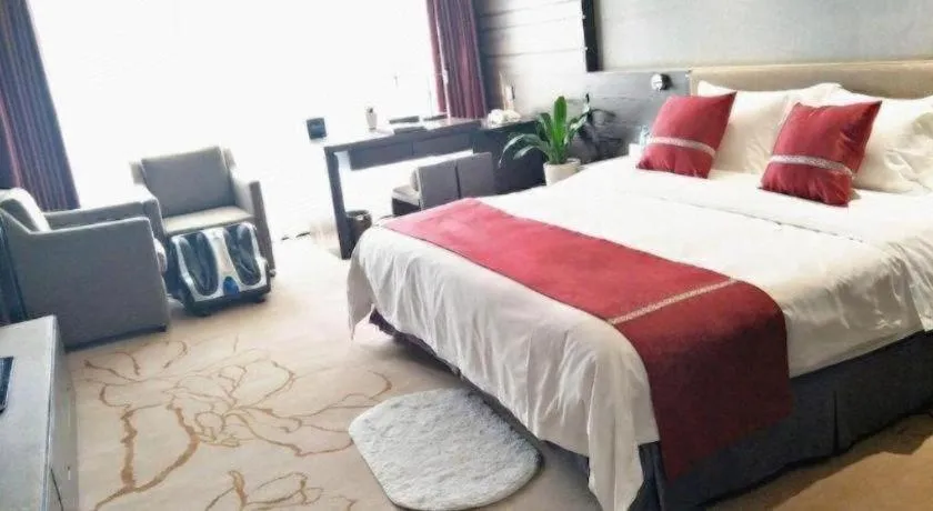 Bed in Changsha Jasmine International Hotel