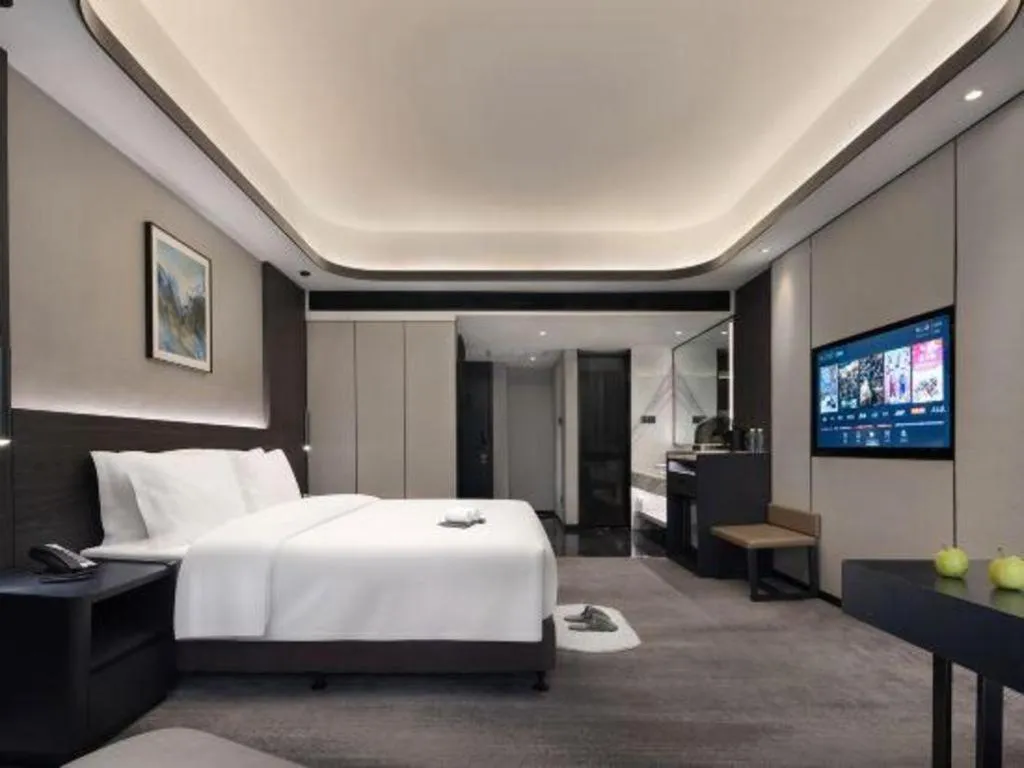 Bed in Changsha Jasmine International Hotel