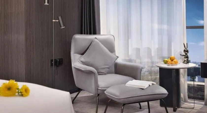 Bed in Changsha Jasmine International Hotel