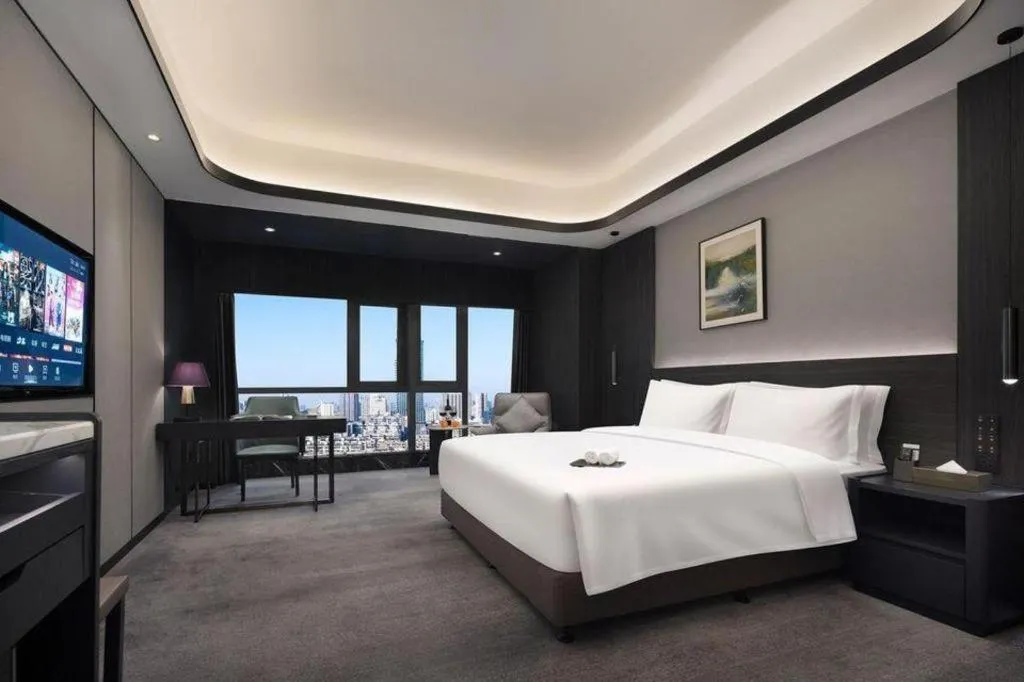 Bed in Changsha Jasmine International Hotel