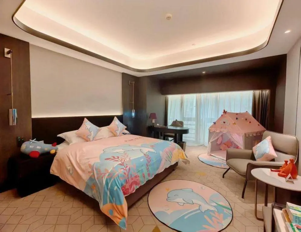 Bed in Changsha Jasmine International Hotel