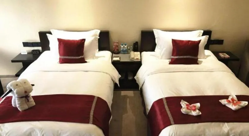 Bed in Changsha Jasmine International Hotel