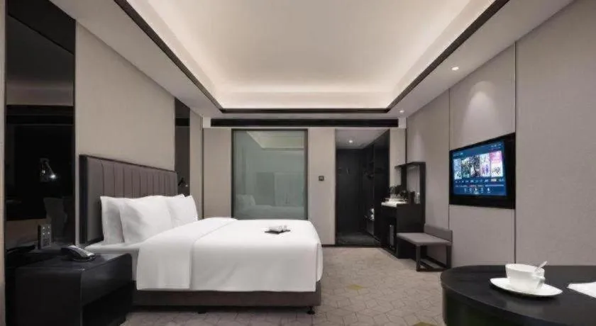 Bed in Changsha Jasmine International Hotel