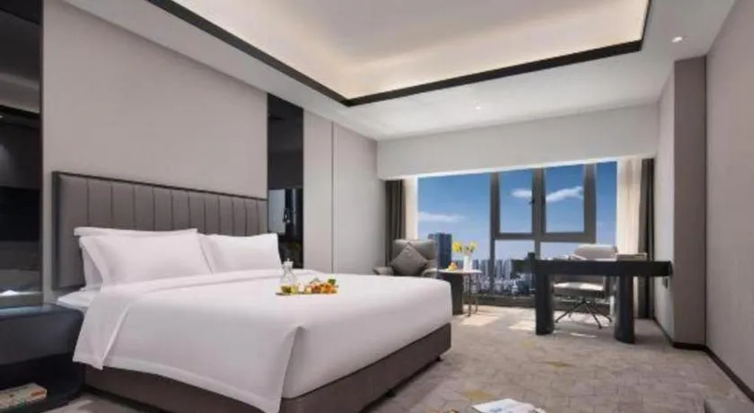 Bed in Changsha Jasmine International Hotel