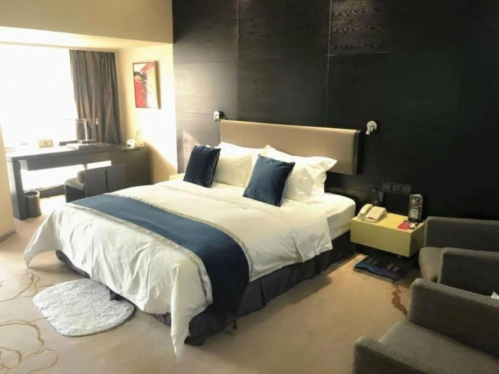 Bed in Changsha Jasmine International Hotel