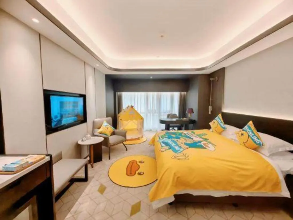 Bed in Changsha Jasmine International Hotel