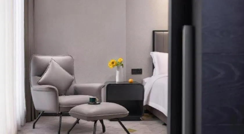 Bed in Changsha Jasmine International Hotel