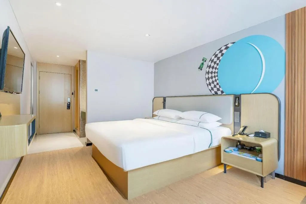 Bed in City Comfort Inn Guangzhou Jiaokou Metro Station