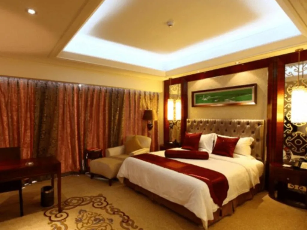 Bed in Inner Mongolia Hotel Forbidden City