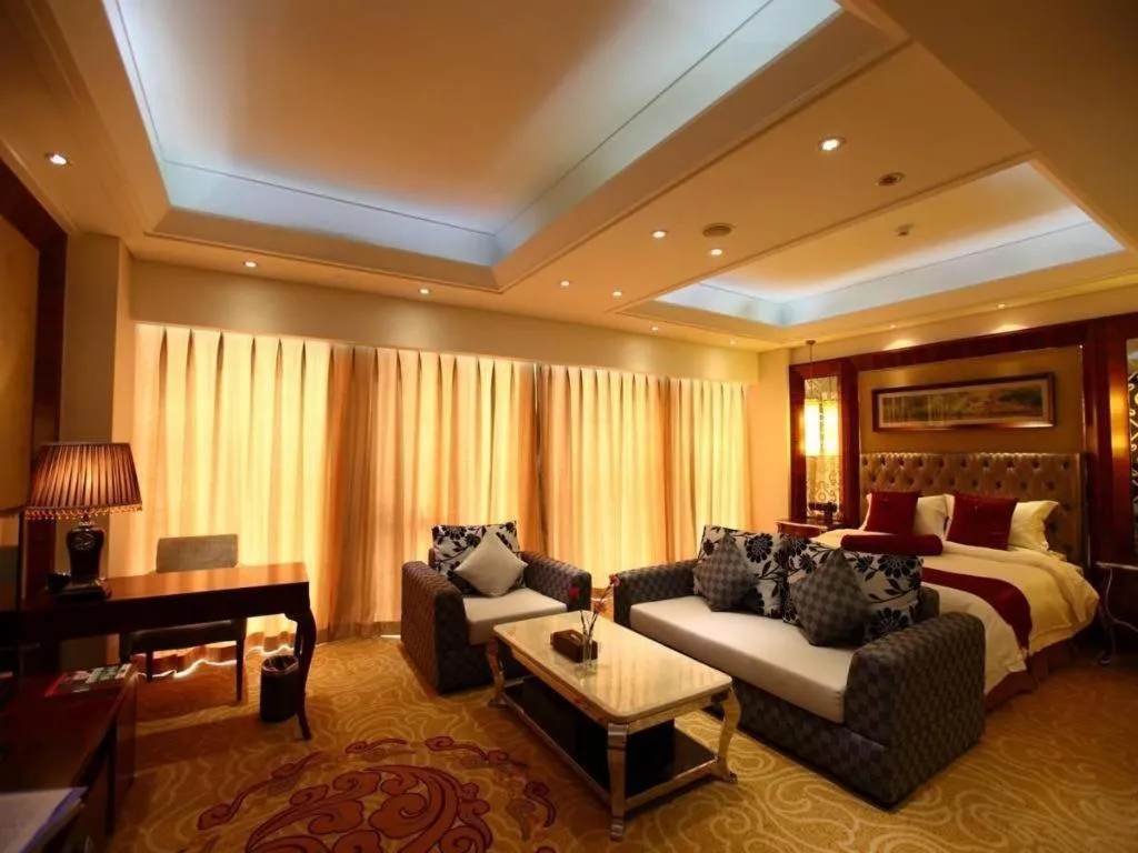 Bed in Inner Mongolia Hotel Forbidden City