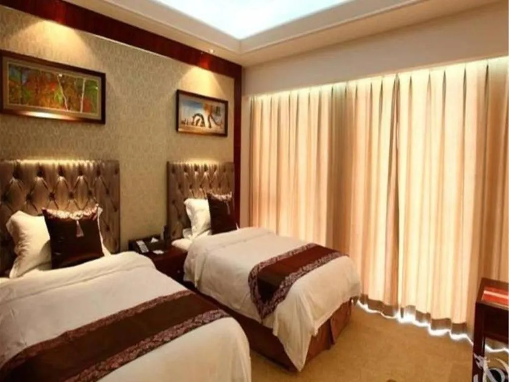 Bed in Inner Mongolia Hotel Forbidden City