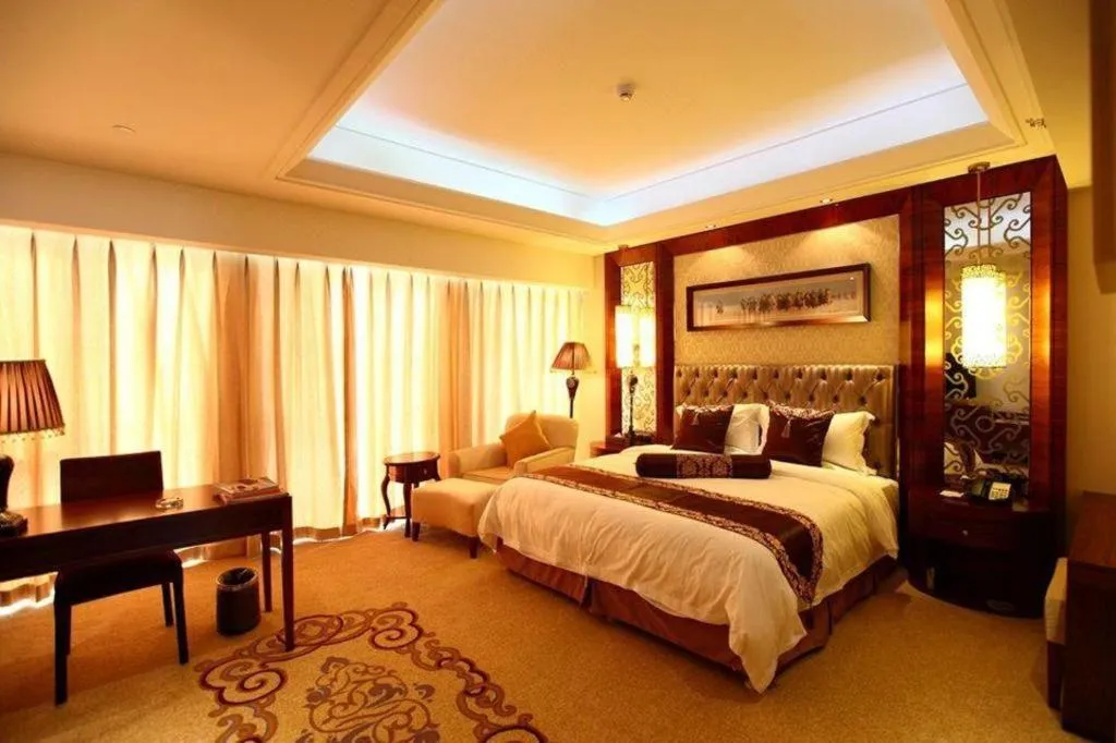 Bed in Inner Mongolia Hotel Forbidden City