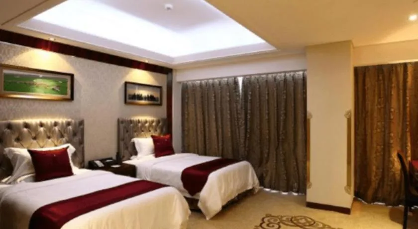 Bed in Inner Mongolia Hotel Forbidden City