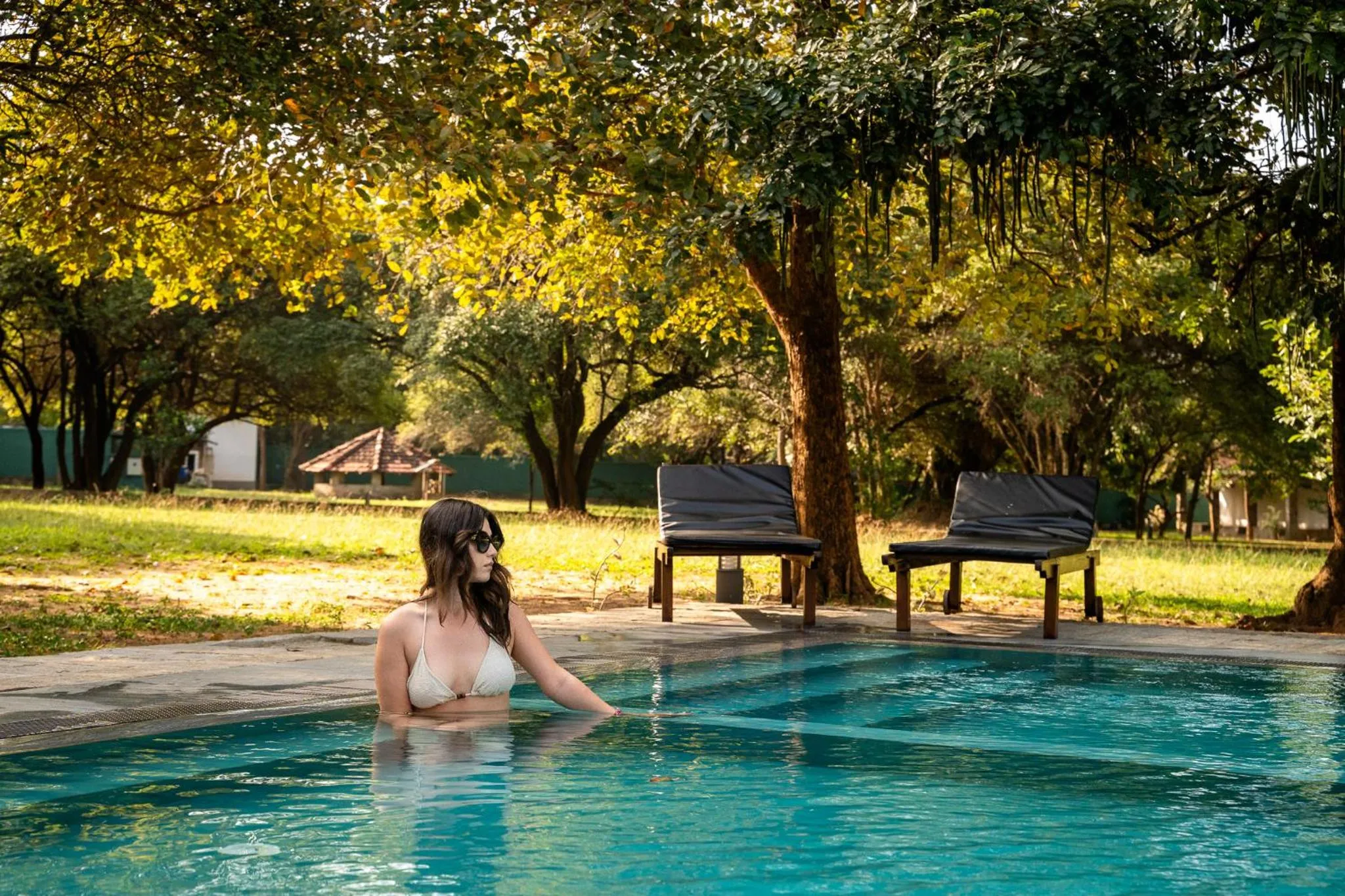 Swimming pool in Pothana Village