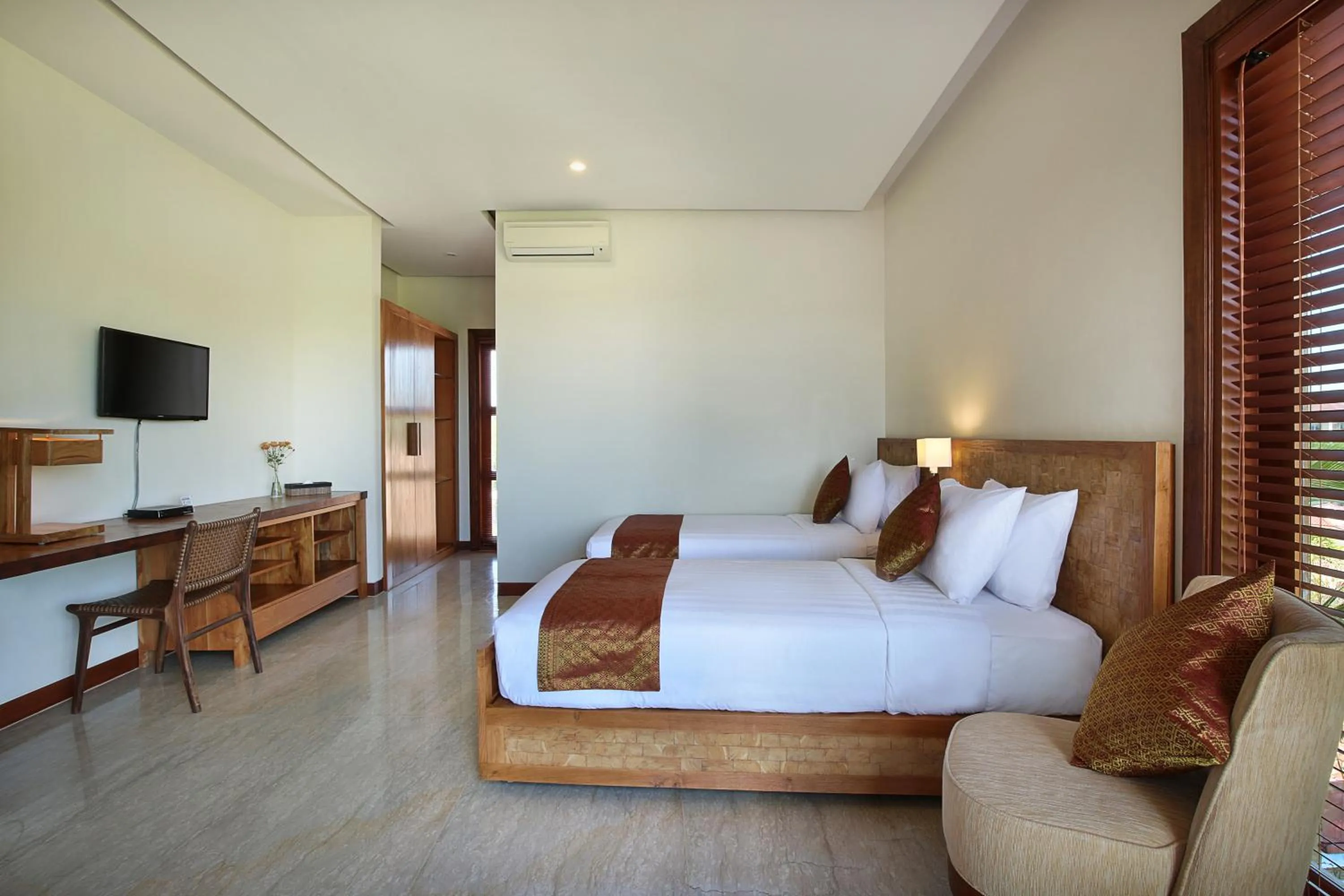 Bed in Casa Bonita Villa Bali