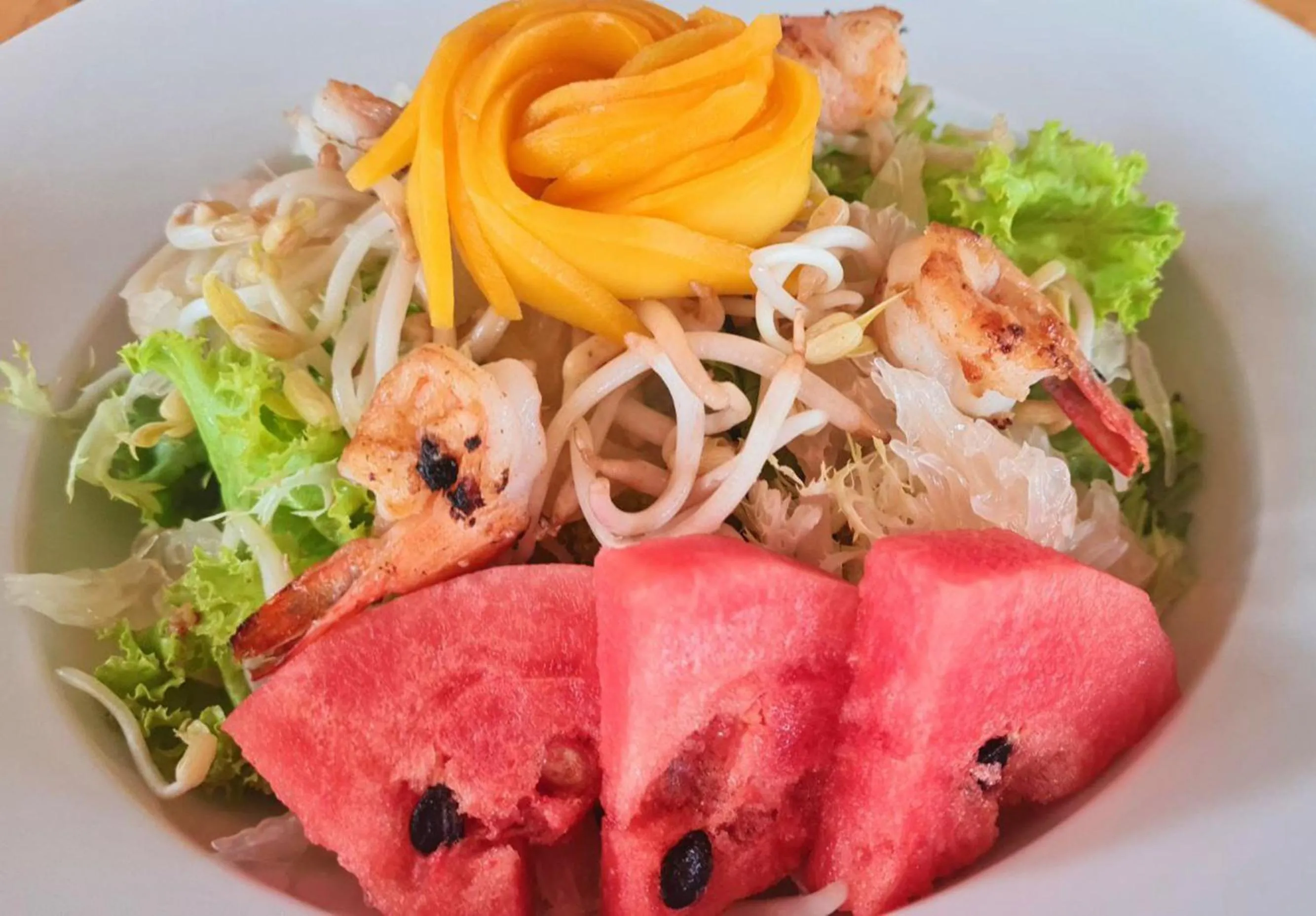 Lunch in Ocean Lounge Bungalow