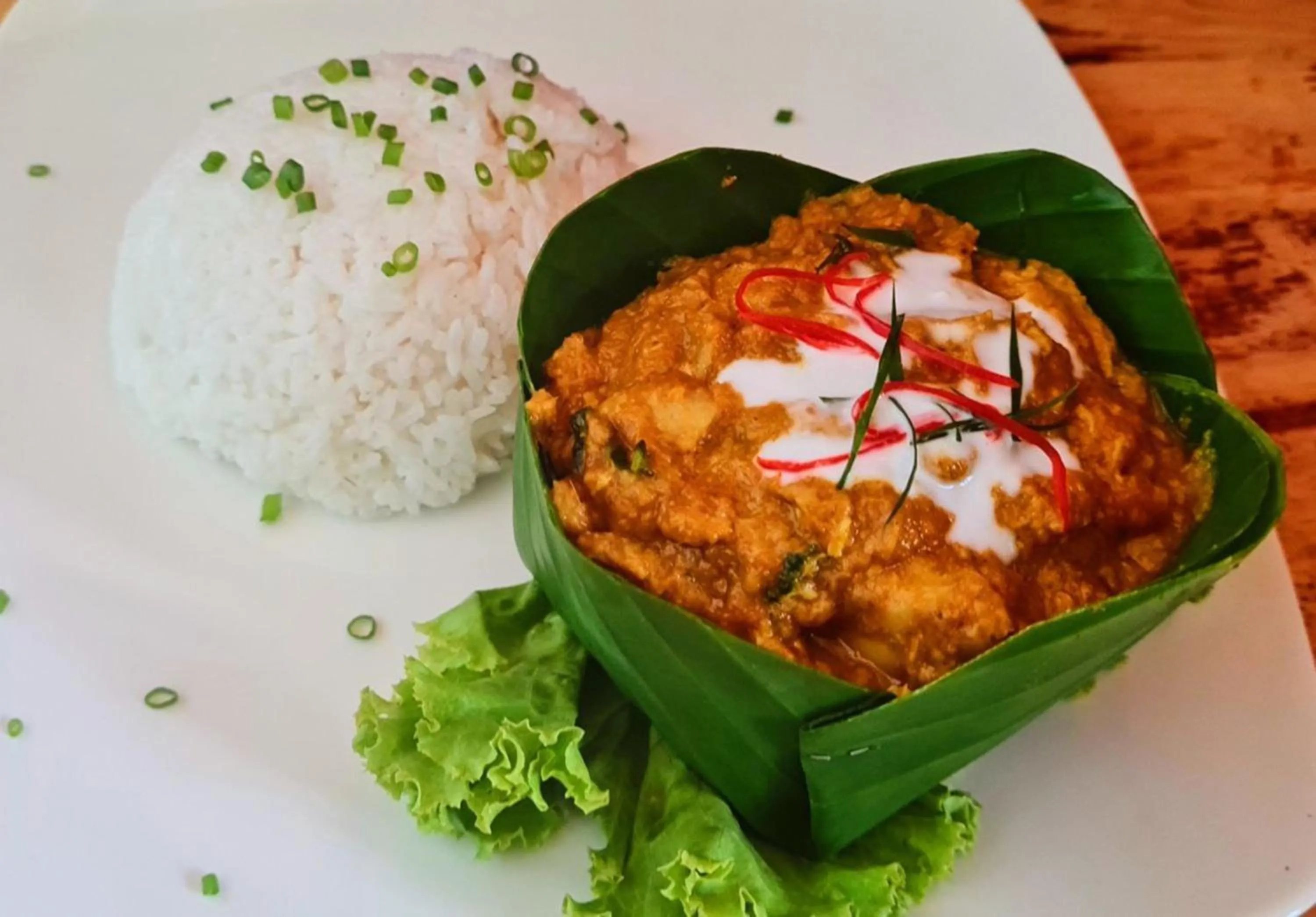 Food in Ocean Lounge Bungalow