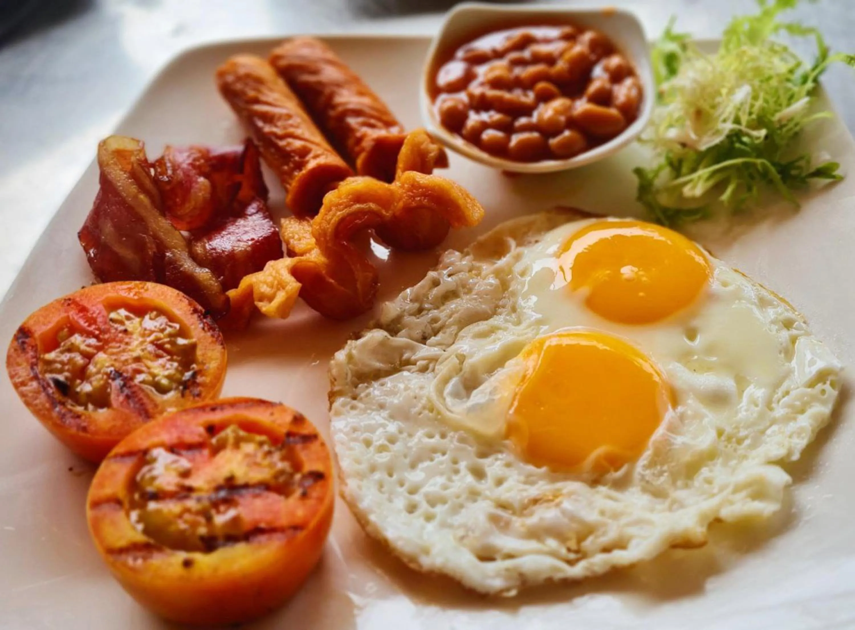 Breakfast in Ocean Lounge Bungalow