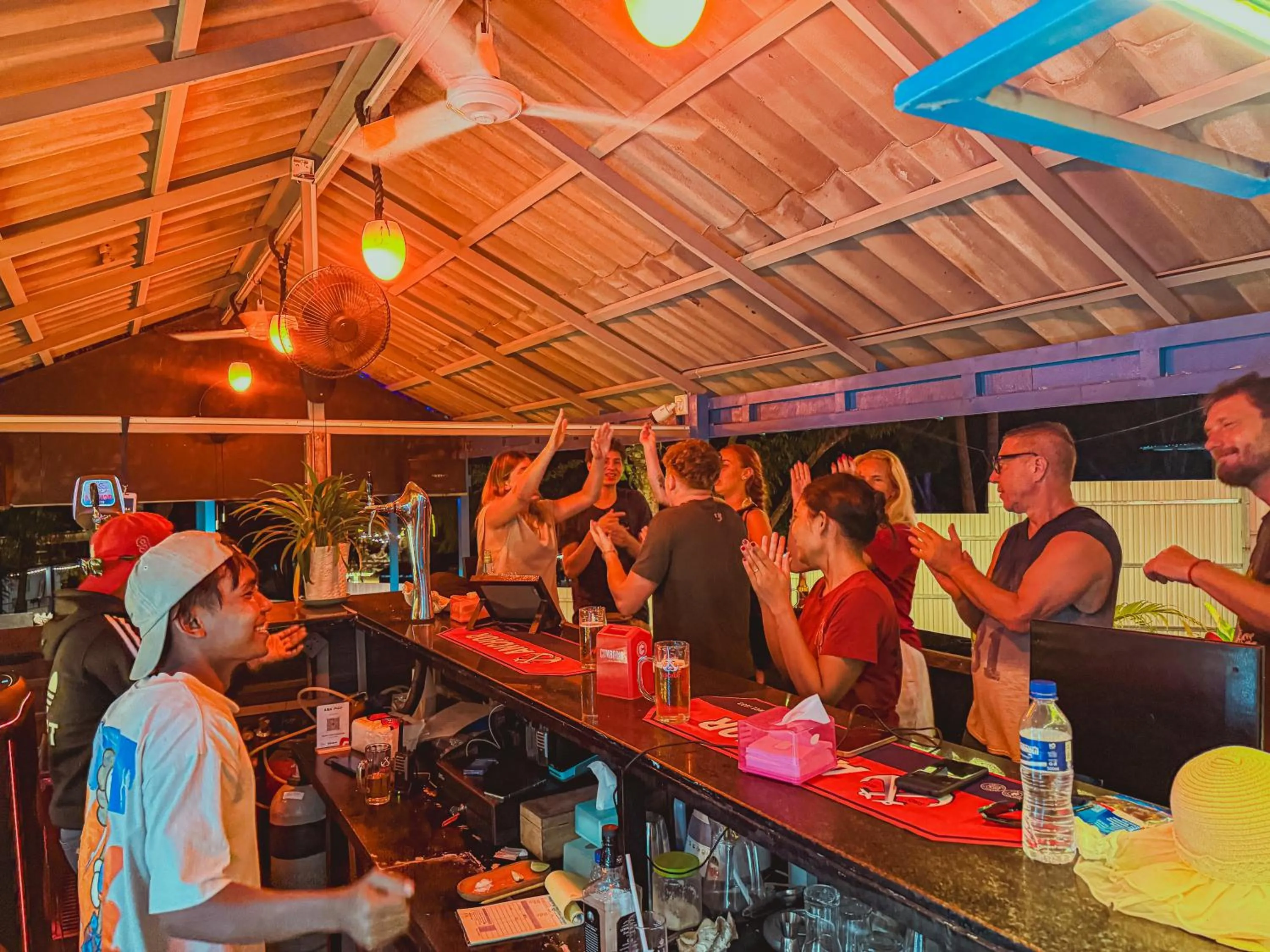 Lounge or bar in Ocean Lounge Bungalow