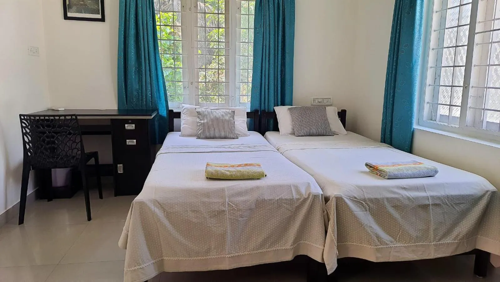 Bed in The Pod Cochin Homestay