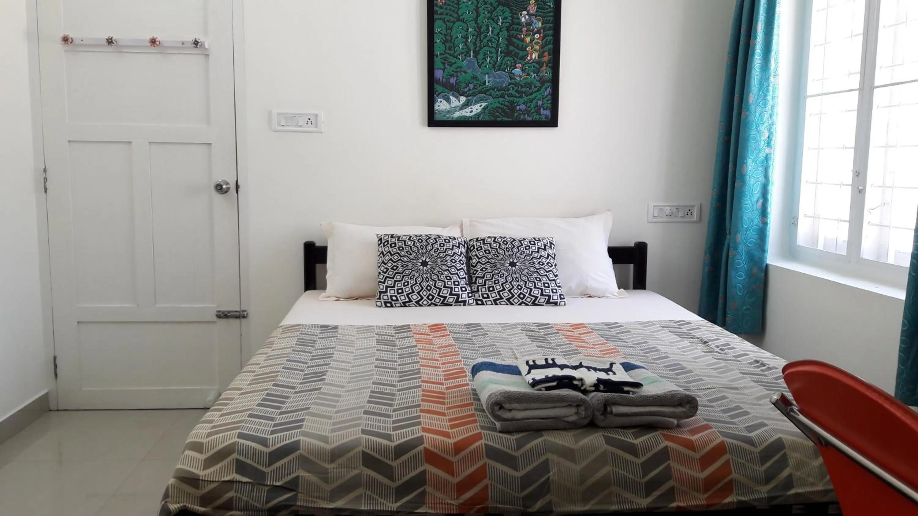 Bed in The Pod Cochin Homestay