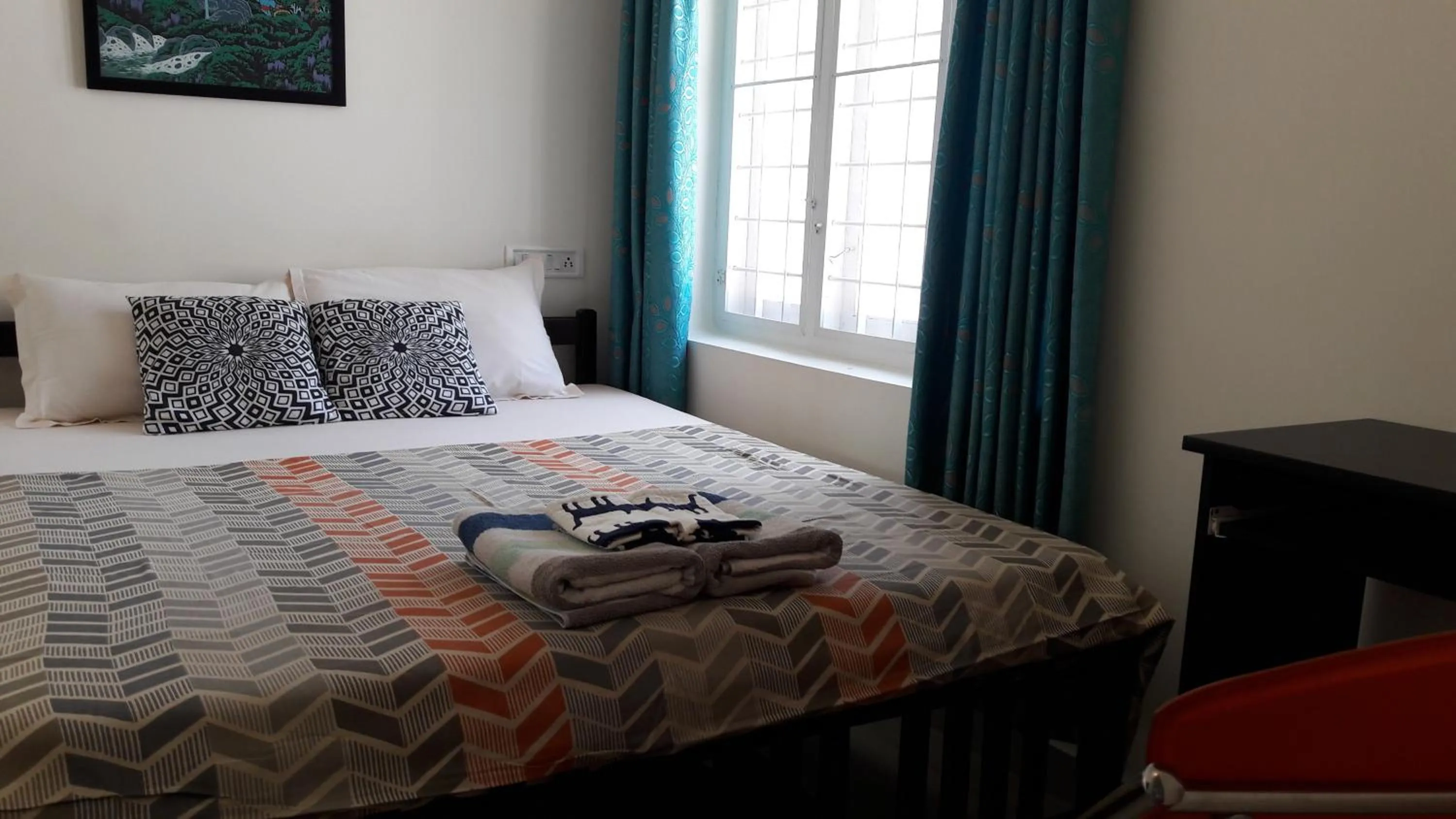 Bed in The Pod Cochin Homestay