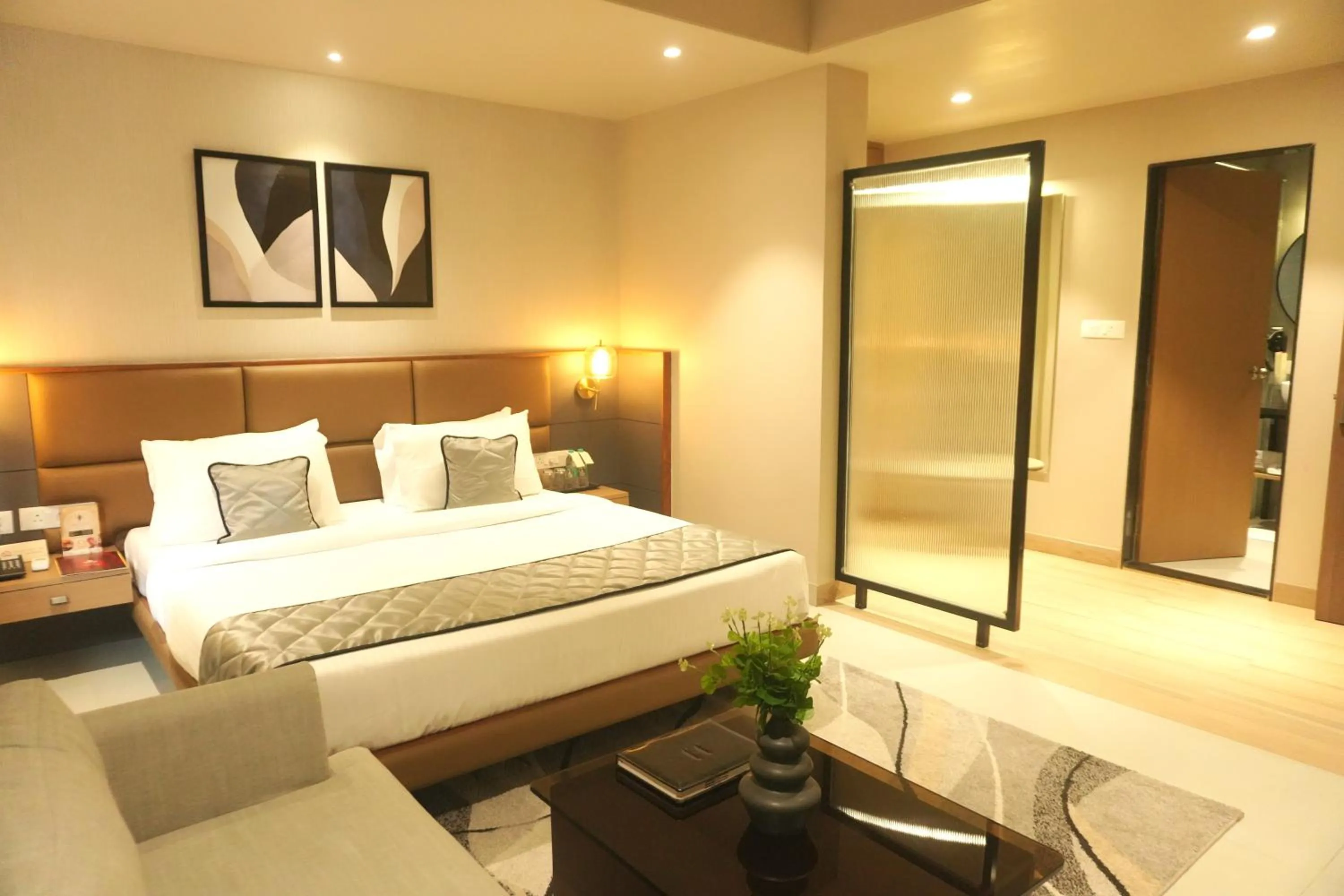 Bed in SIVANTA by BOMBAY GROUP OF HOTELS NAGPUR