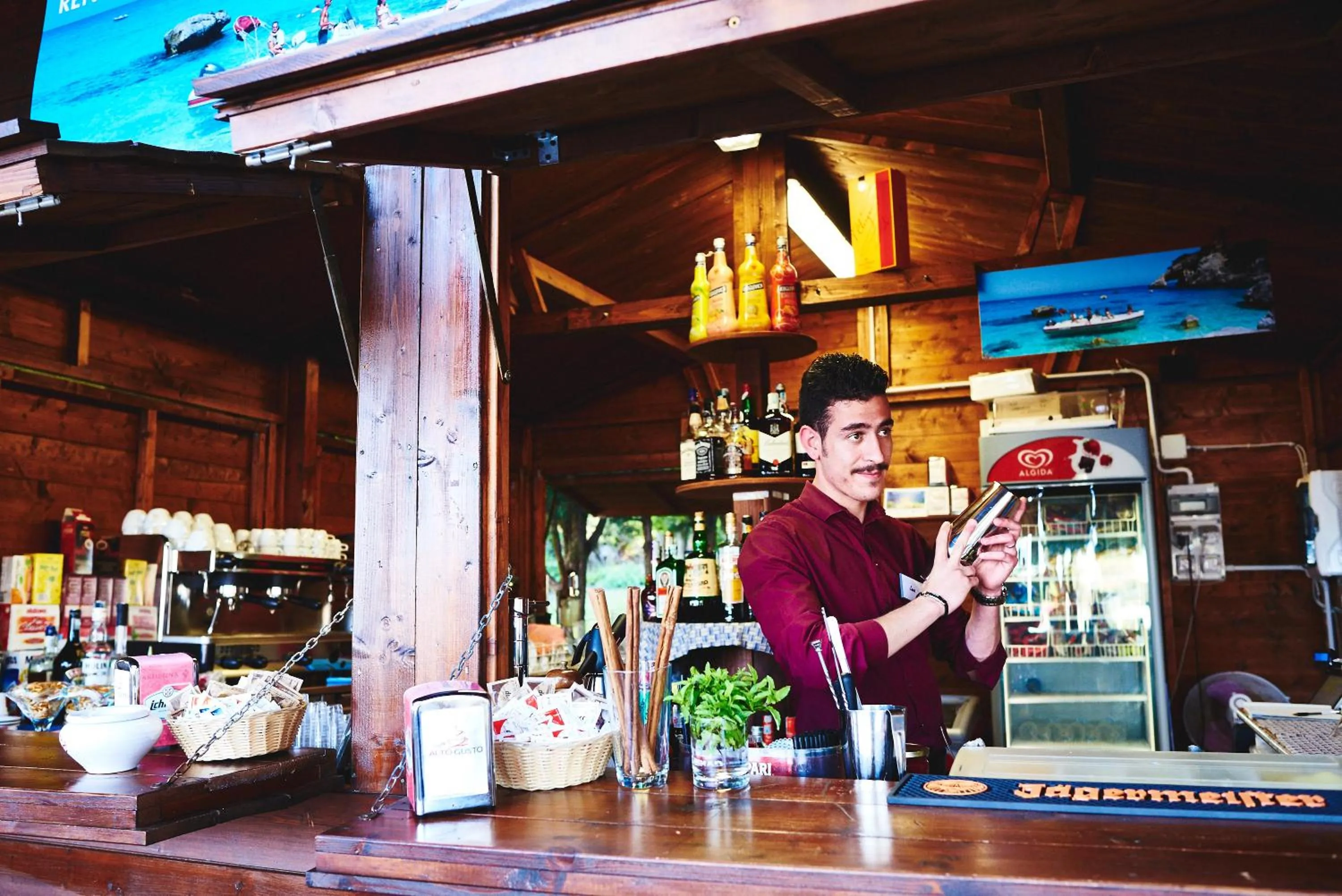 Lounge or bar in Parco Blu