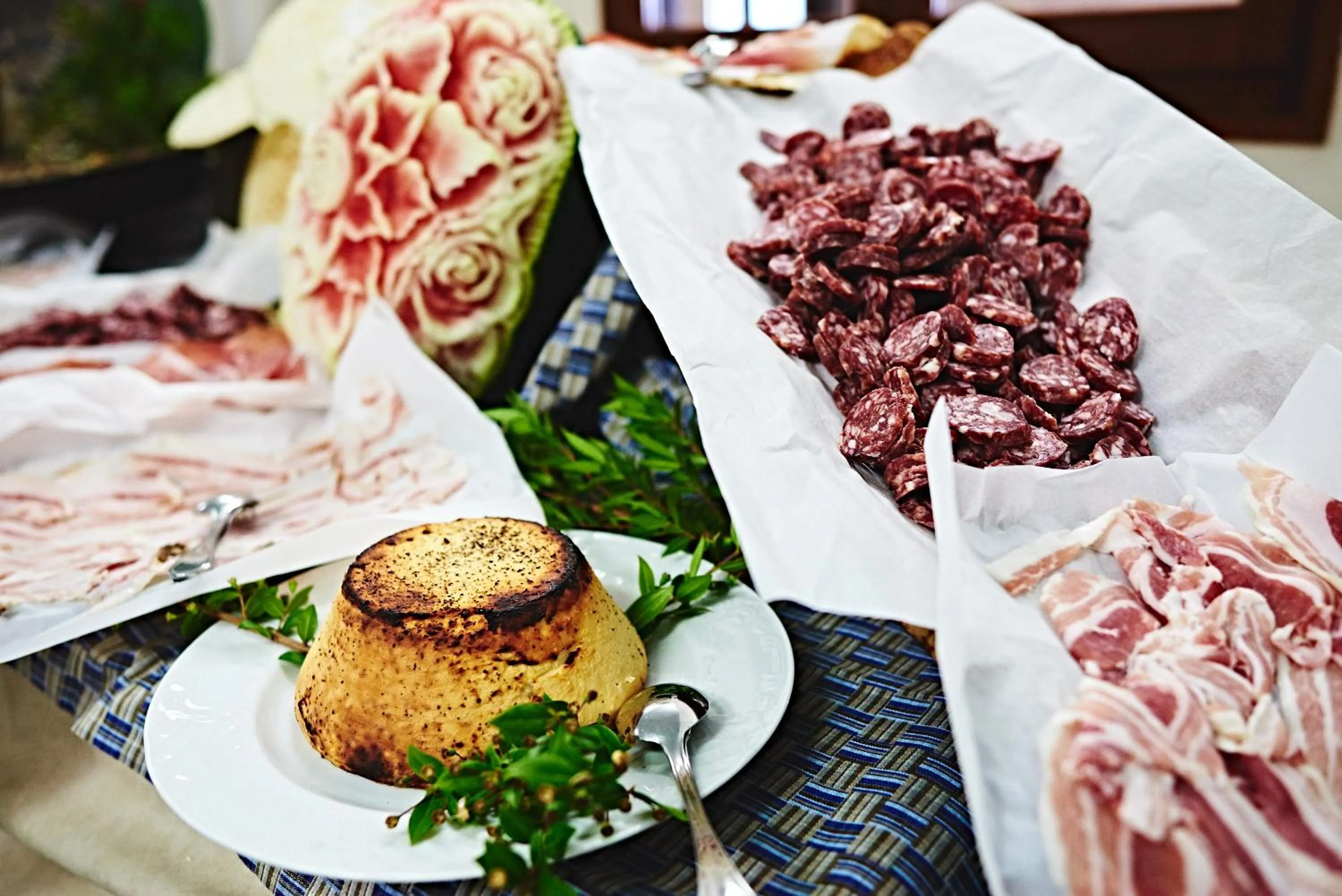 Food close-up in Parco Blu