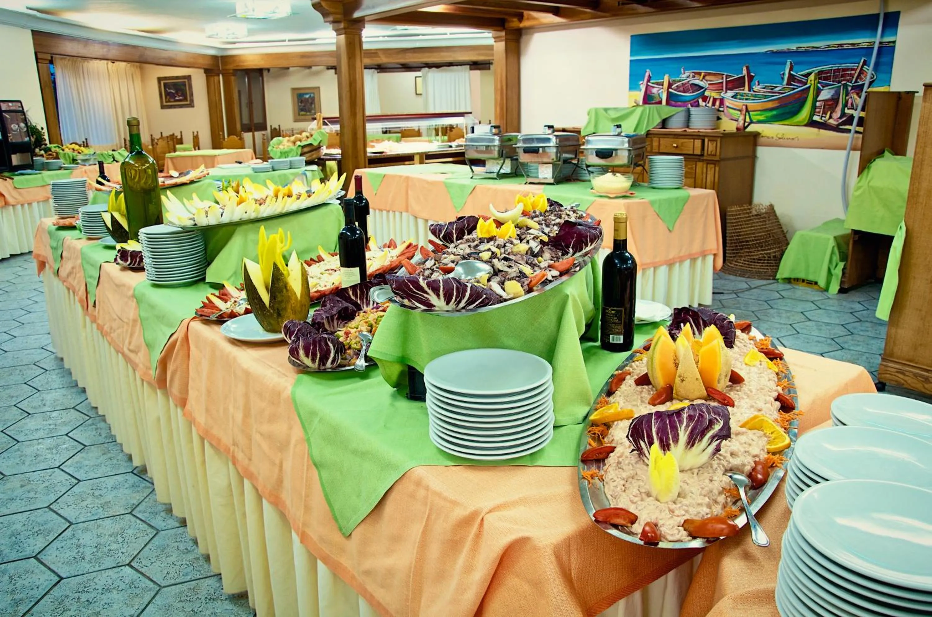 Restaurant/places to eat in Parco Blu