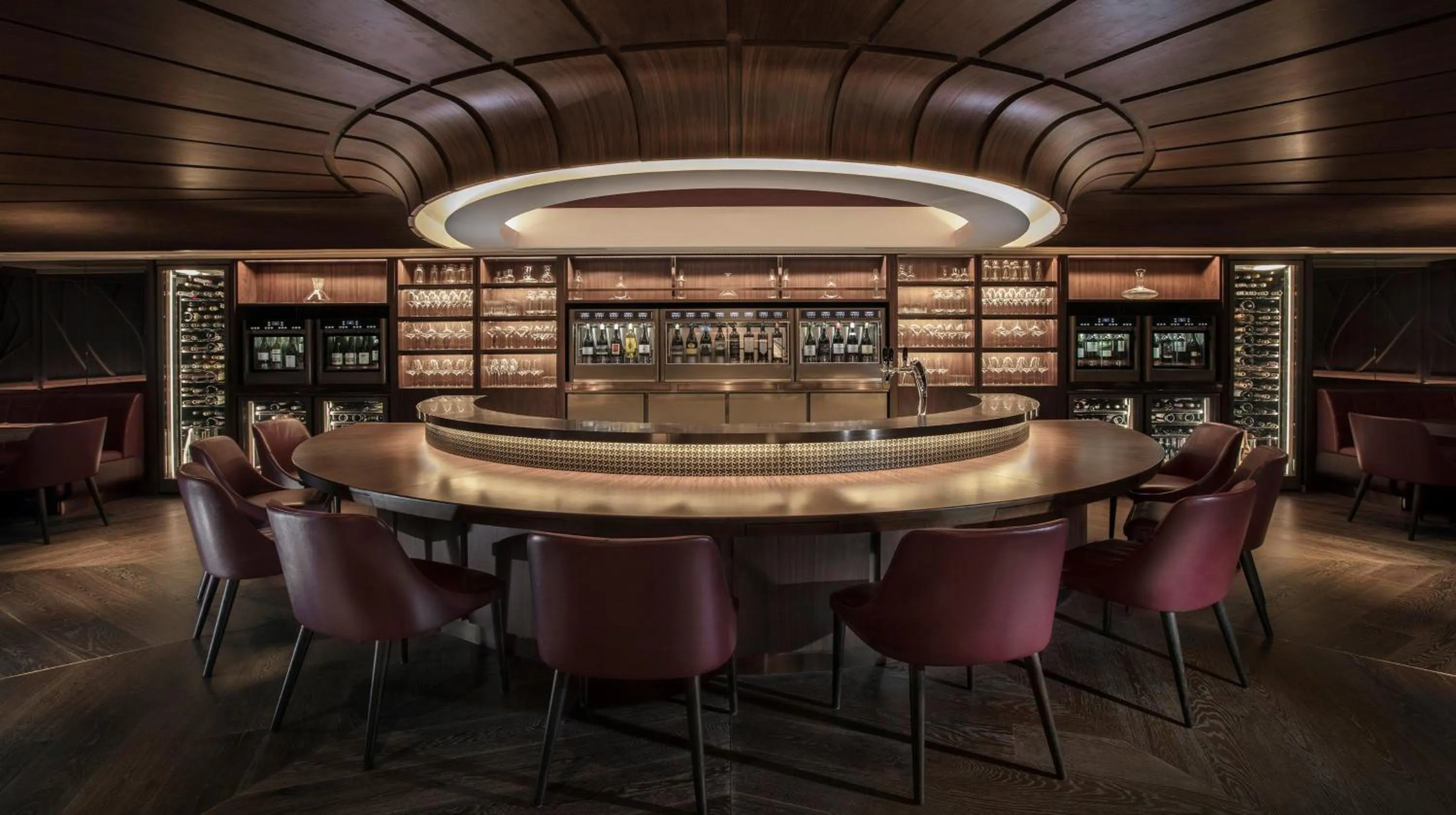 Lobby or reception in The Landmark Mandarin Oriental, Hong Kong