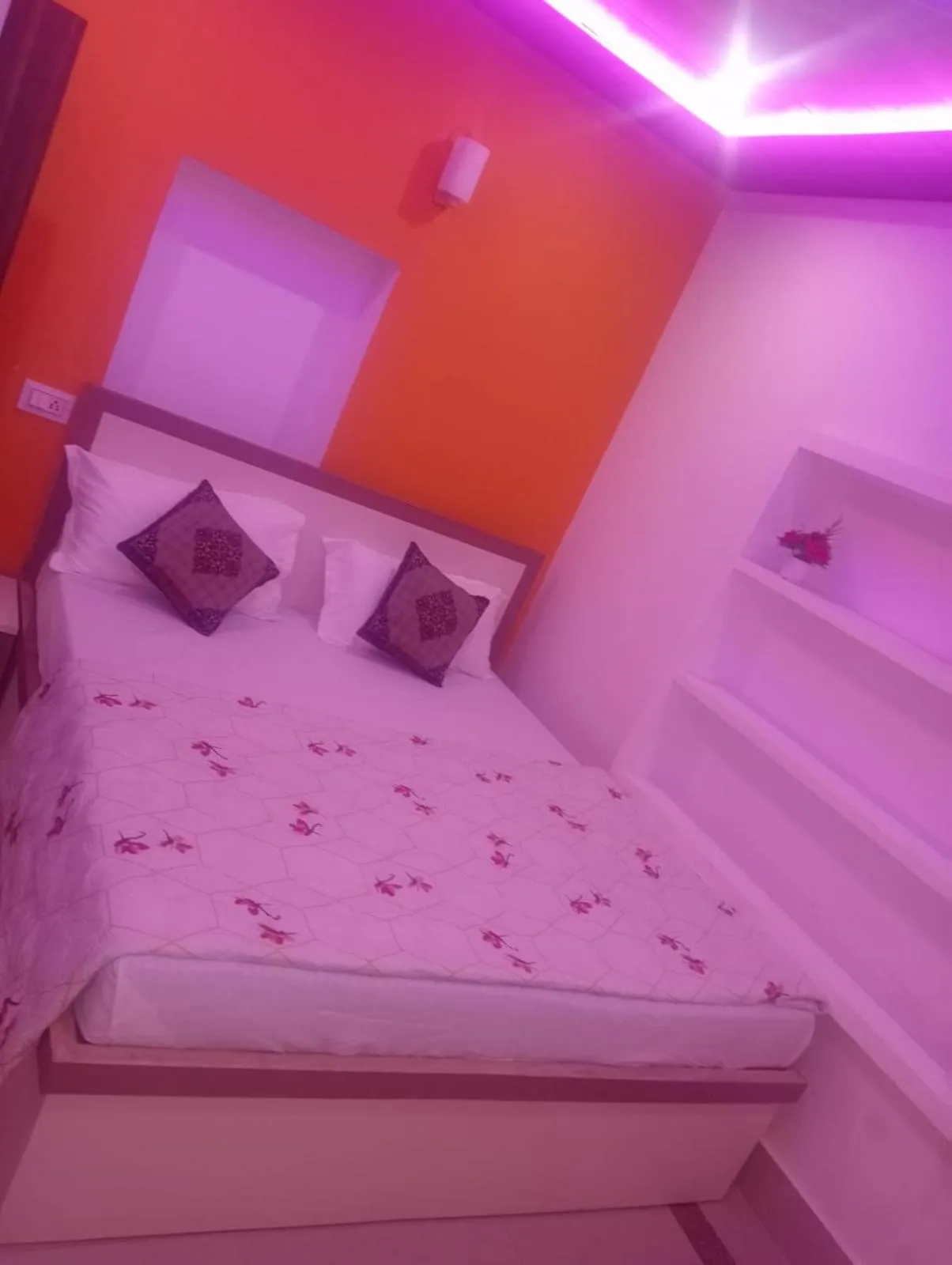 Bed in Rudra Guest House