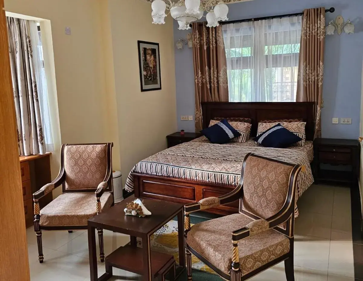 Two-Bedroom Apartment with Pool View in Blue Rawal Two-Bedroom Apartment with Pool View in Blue Rawal