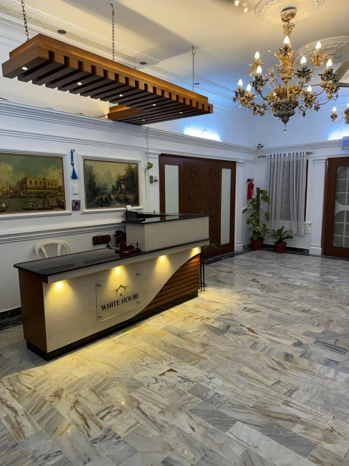 Property logo or sign in White House Karachi