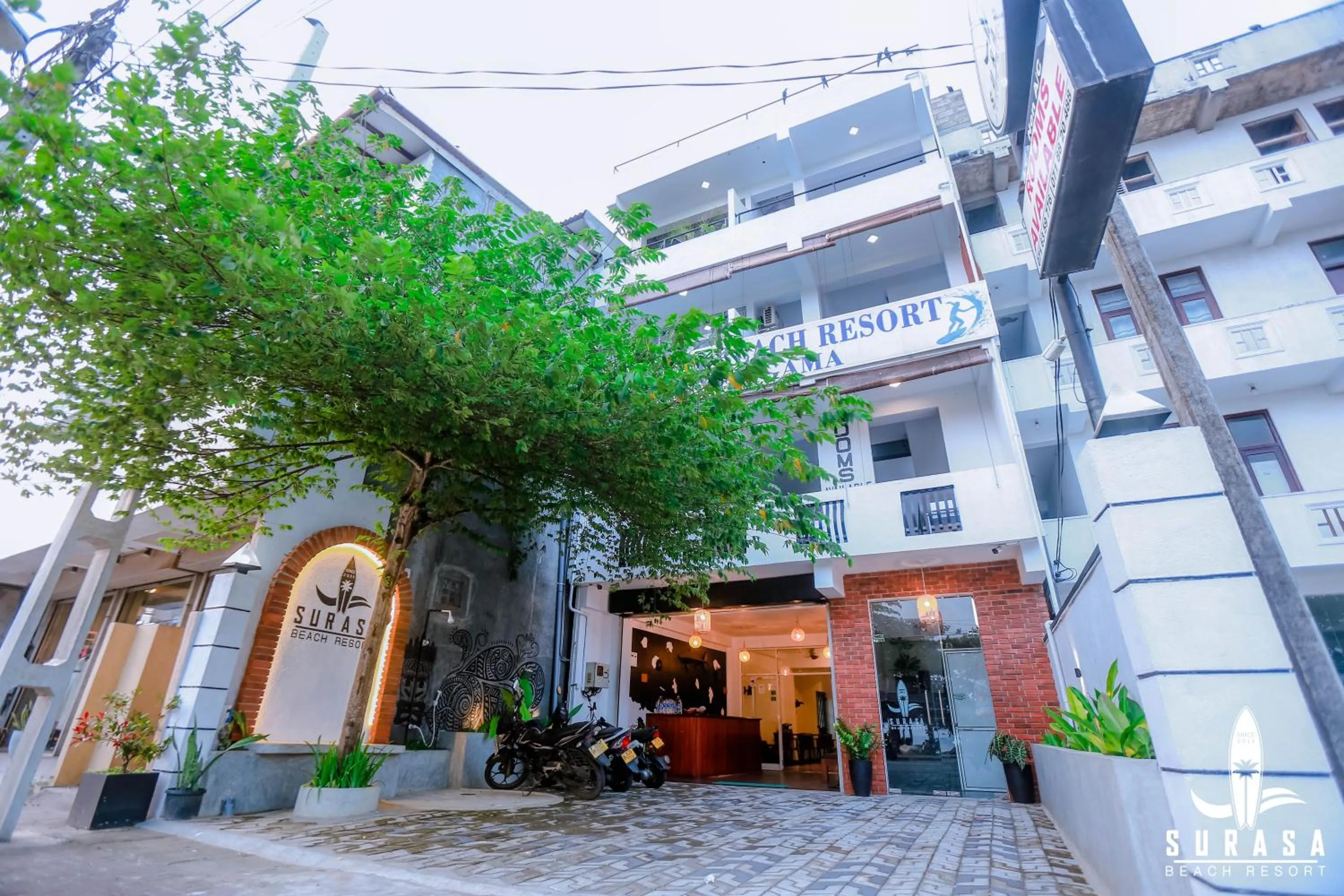 Property building in Surasa Beach Resort