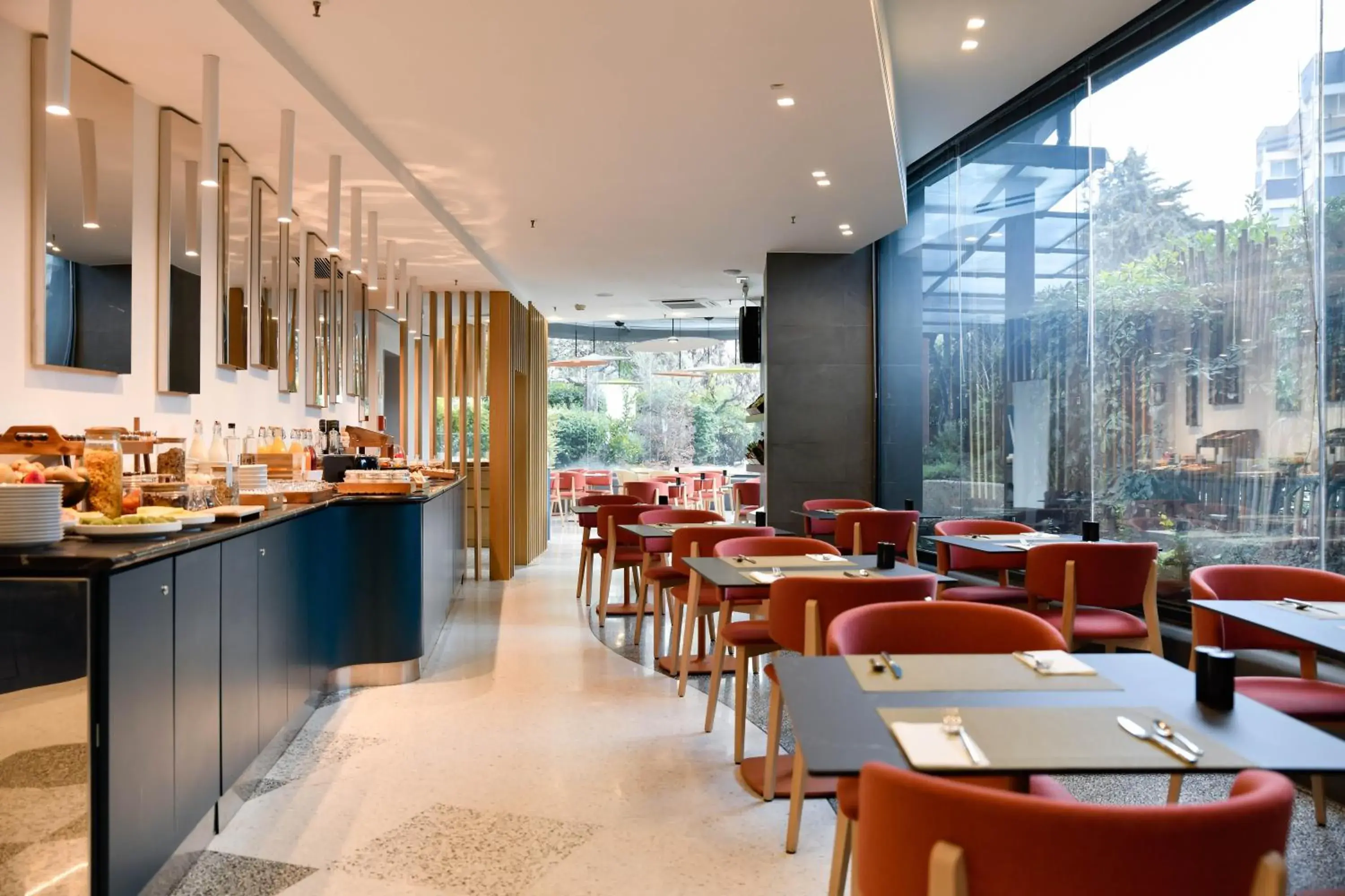 Continental breakfast in Hi Hotel Bari Continental breakfast in Hi Hotel Bari