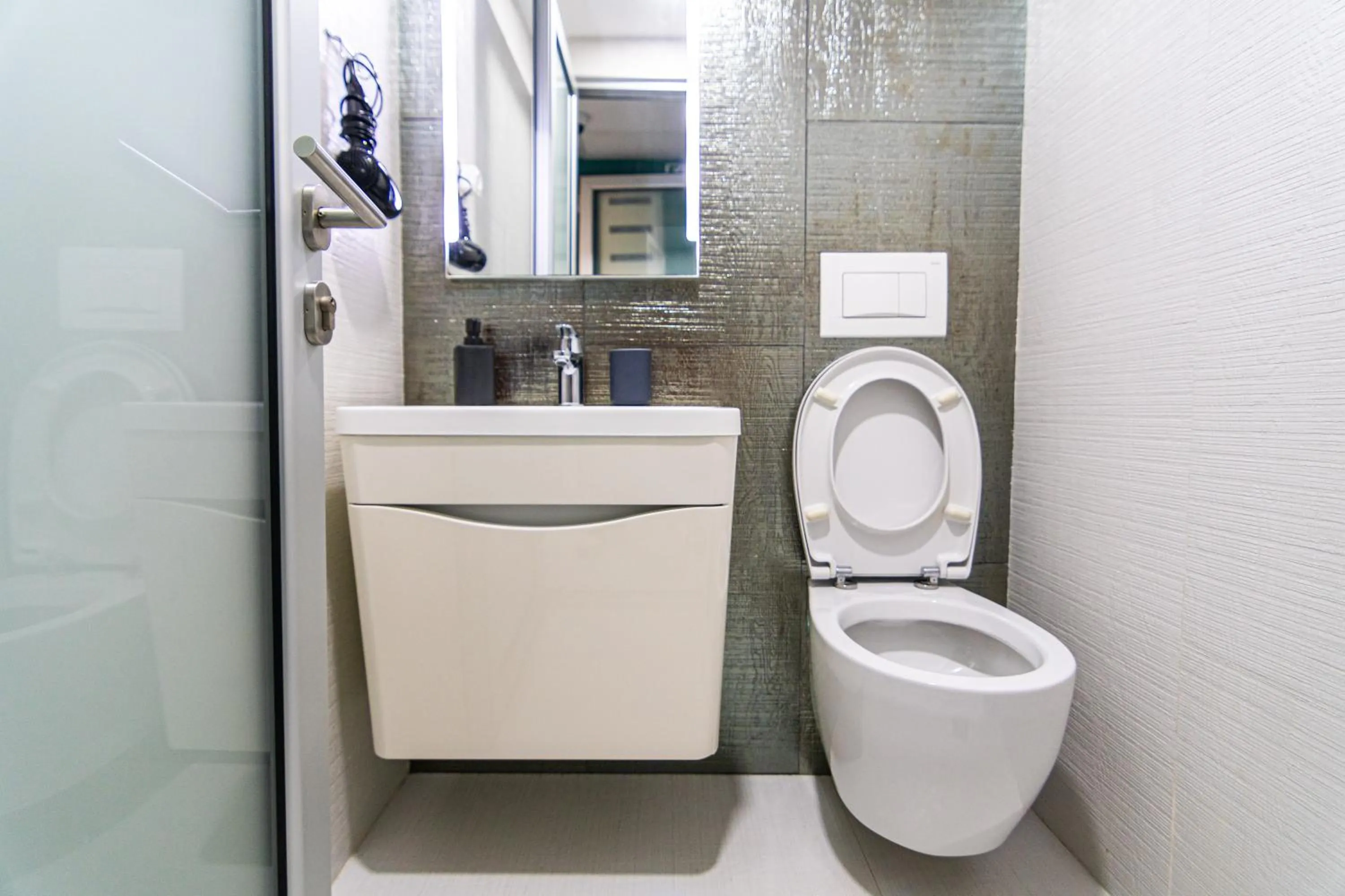 Toilet in Joan Apartments & Spa