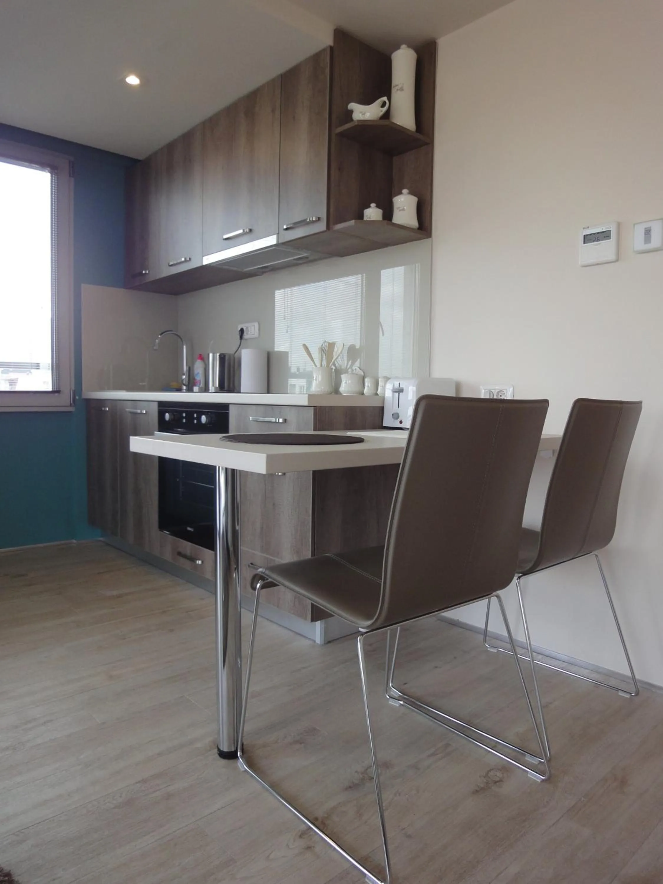 Kitchen or kitchenette in Joan Apartments & Spa