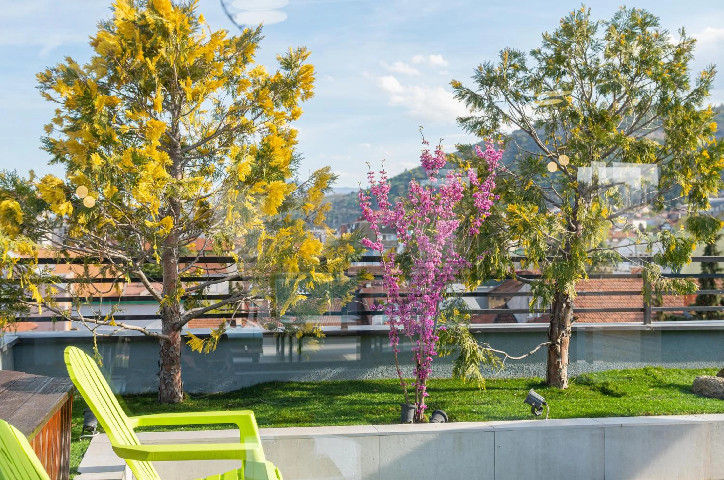 Garden in Joan Apartments & Spa