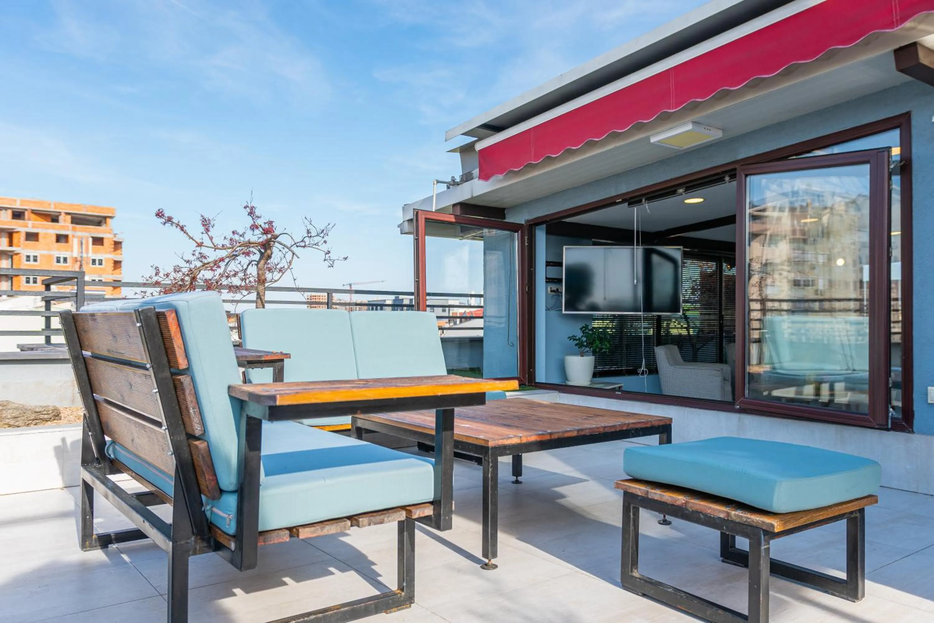 Balcony/Terrace in Joan Apartments & Spa