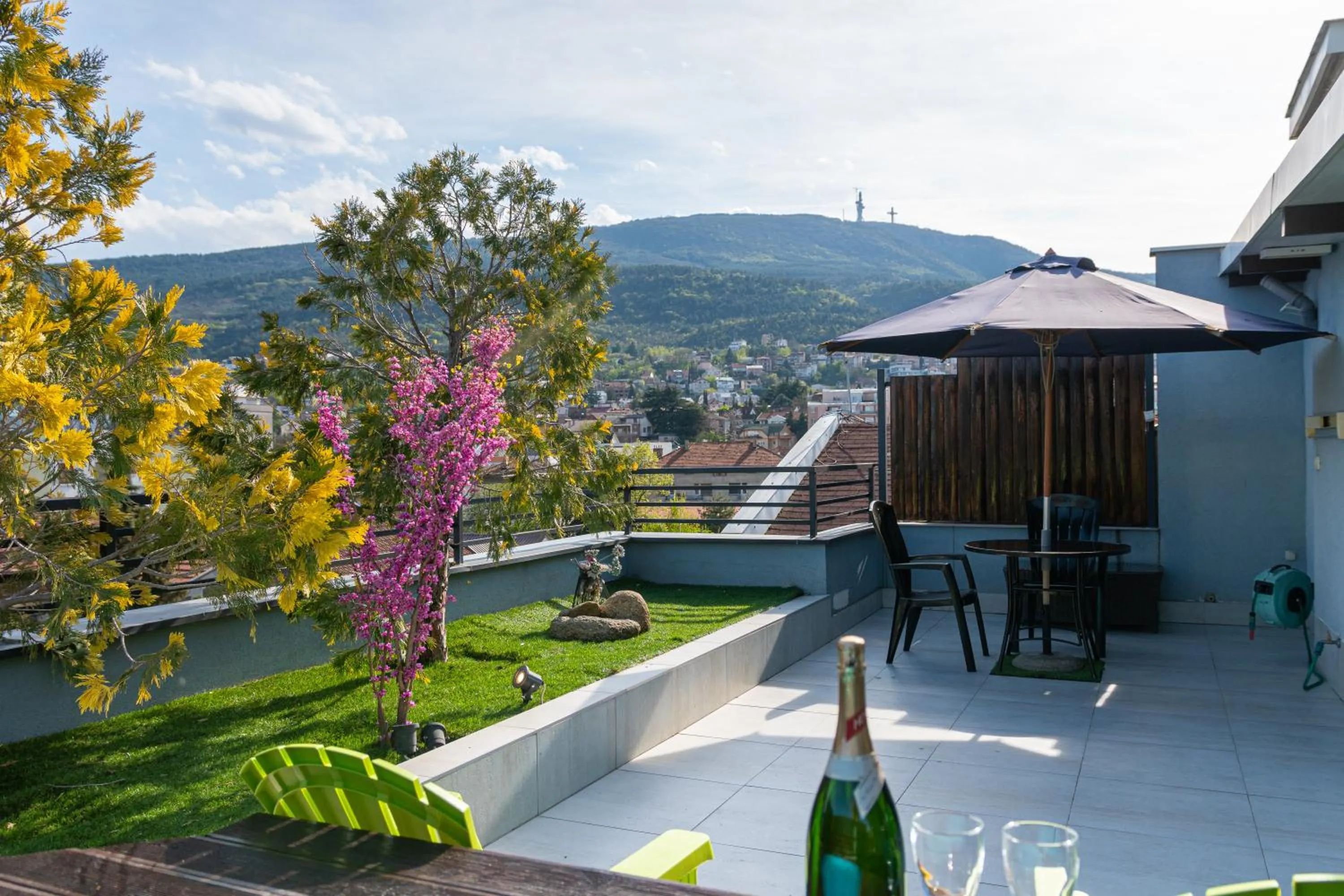 Balcony/Terrace in Joan Apartments & Spa